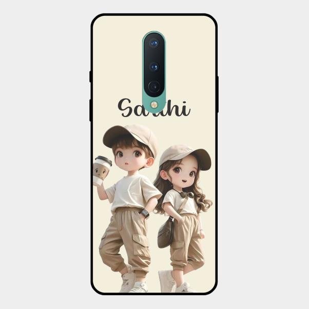 sweet harmony glossy metal case cover for Oneplus 8