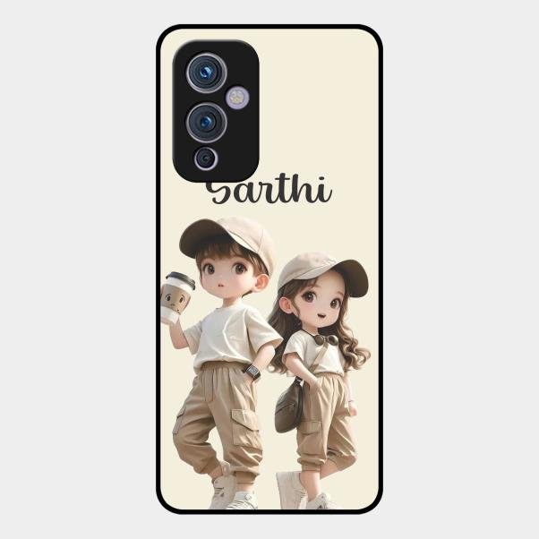sweet harmony glossy metal case cover for Oneplus 9 5G