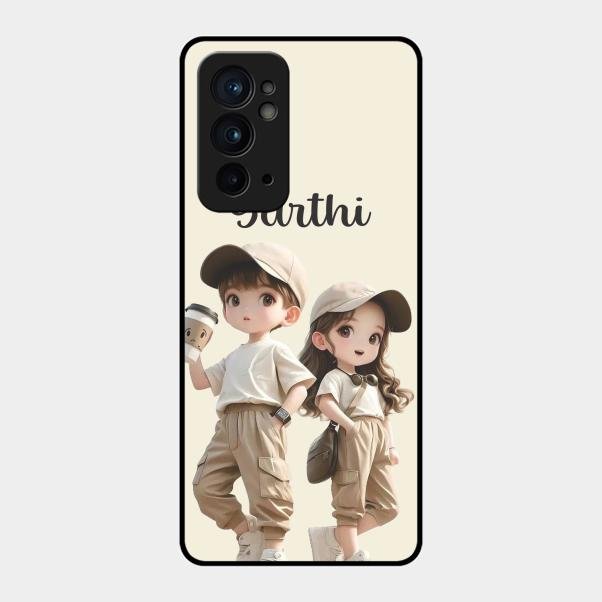 sweet harmony glossy metal case cover for Oneplus 9Rt 5G