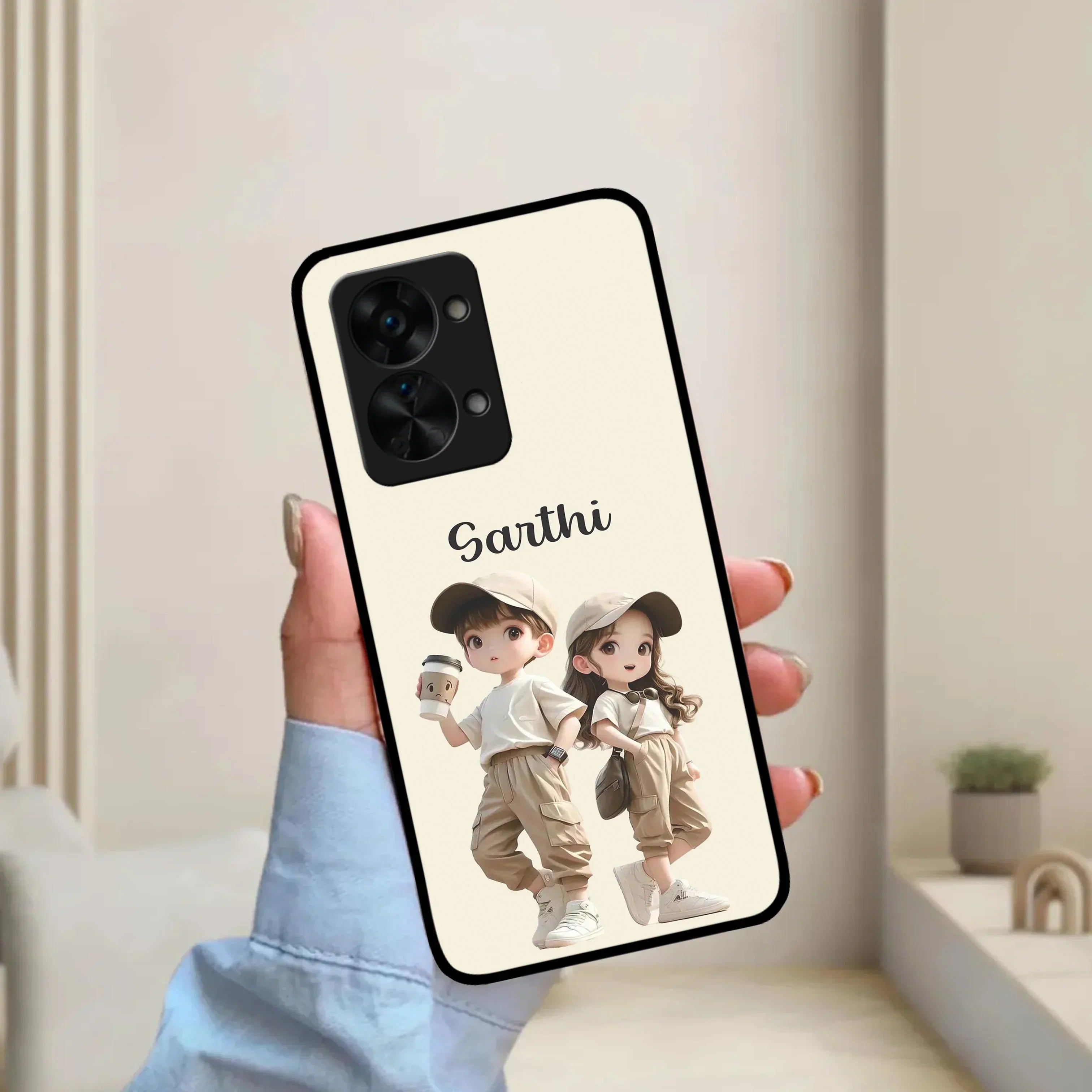 Sweet Harmony Glossy Metal Case Cover For OnePlus - ShopOnCliQ