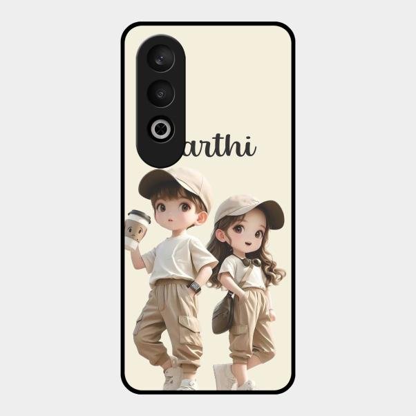 sweet harmony glossy metal case cover for Oneplus Nord Ce 4 5G