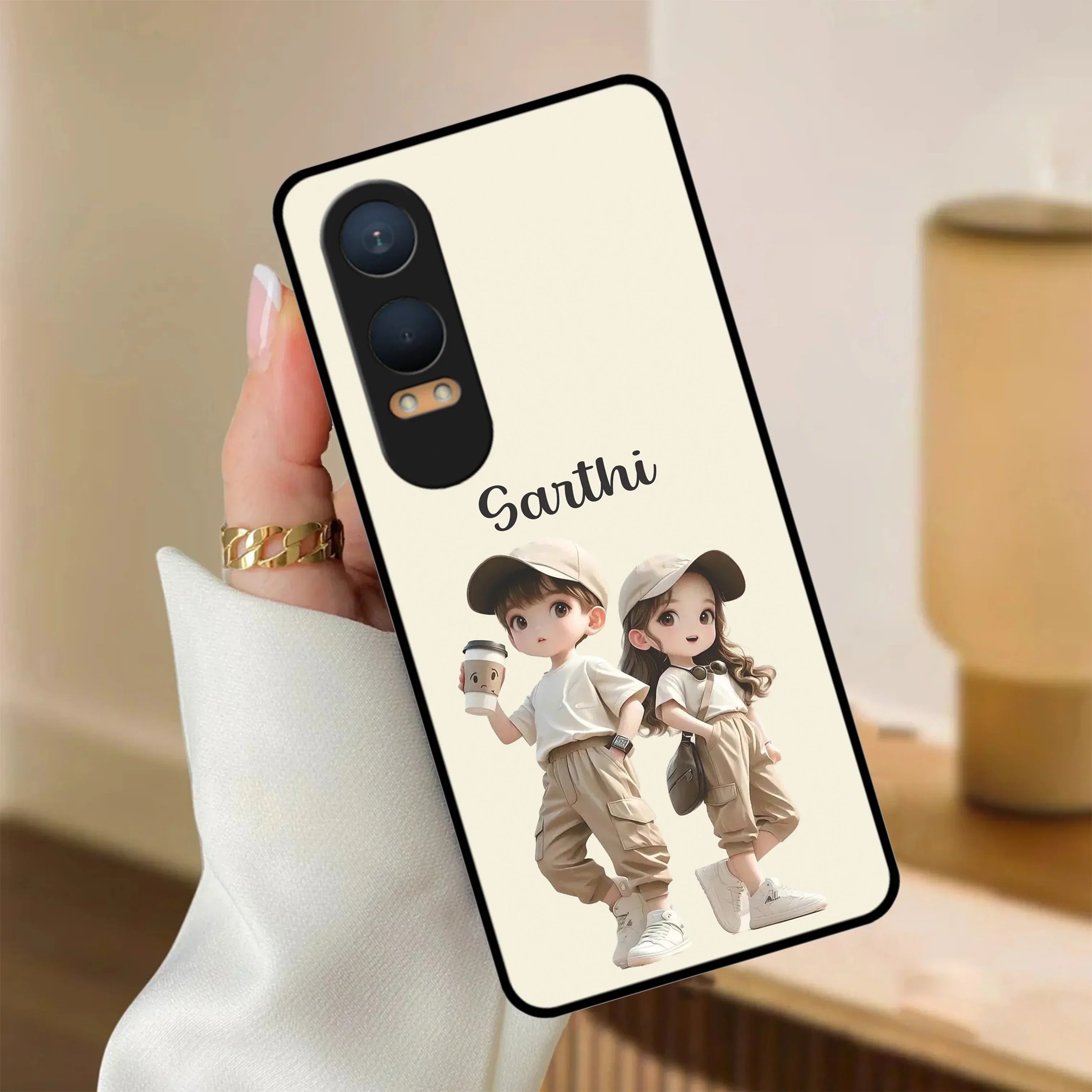 Sweet Harmony Glossy Metal Case Cover For OnePlus - ShopOnCliQ