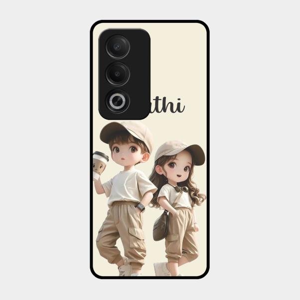 sweet harmony glossy metal case cover for Oppo A3 Pro 5G