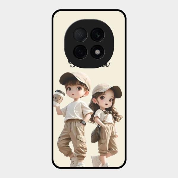 sweet harmony glossy metal case cover for Oppo F29 Pro 5G