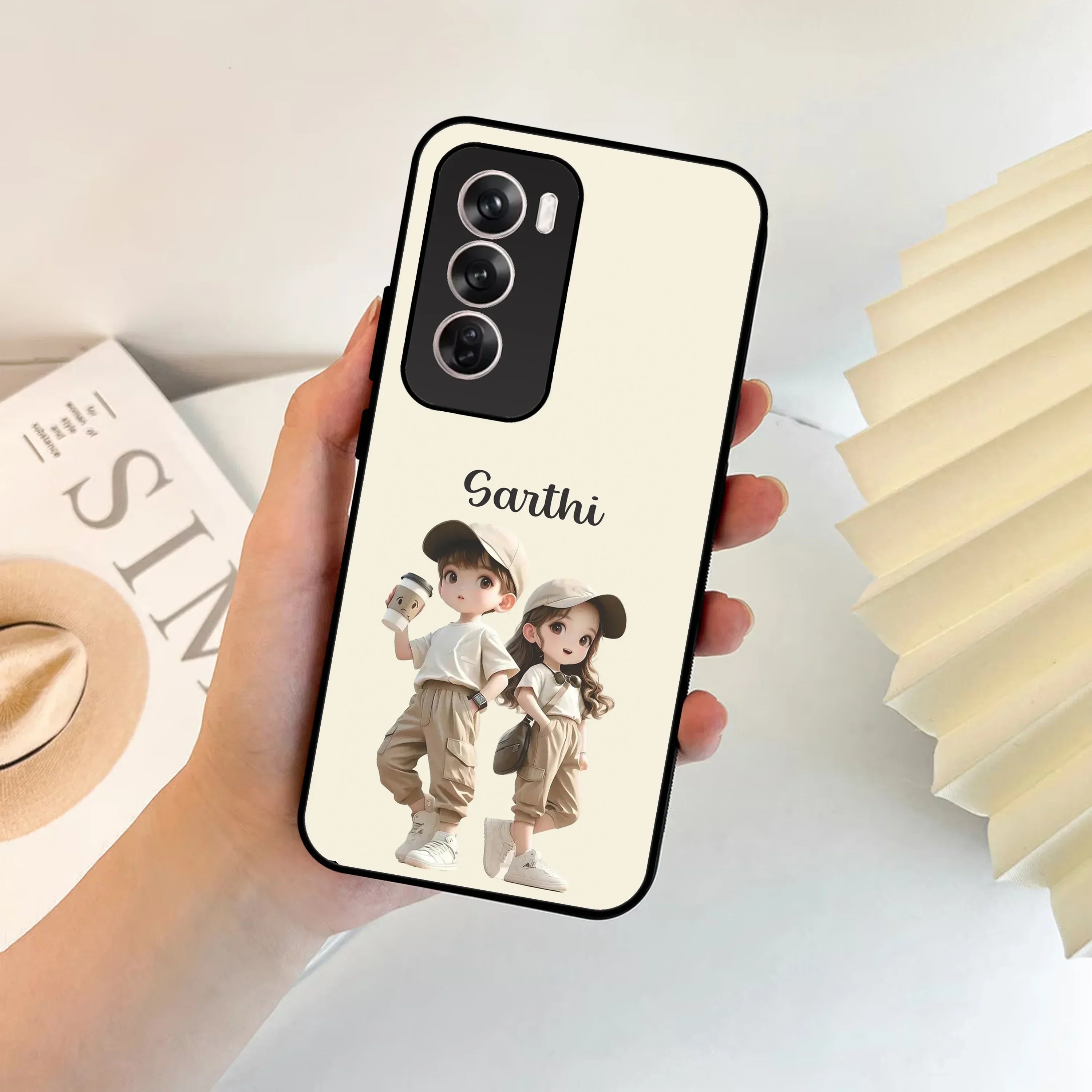 Sweet Harmony Glossy Metal Case Cover For Oppo - ShopOnCliQ