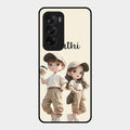 sweet harmony glossy metal case cover for Oppo Reno 12 5G