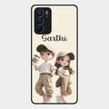 sweet harmony glossy metal case cover for Oppo Reno 6 5G