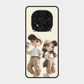 sweet harmony glossy metal case cover for Poco X7 5G