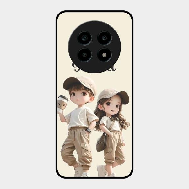 sweet harmony glossy metal case cover for Realme 13 Pro 5G