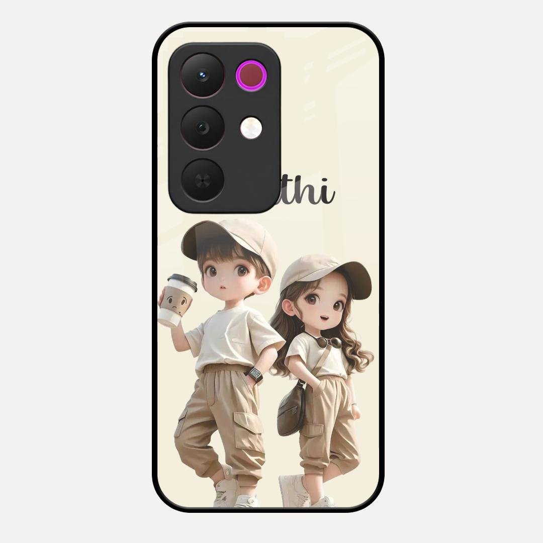 sweet harmony glossy metal case cover for Realme 15X 5G