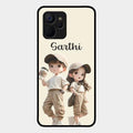 sweet harmony glossy metal case cover for Realme 9I 5G