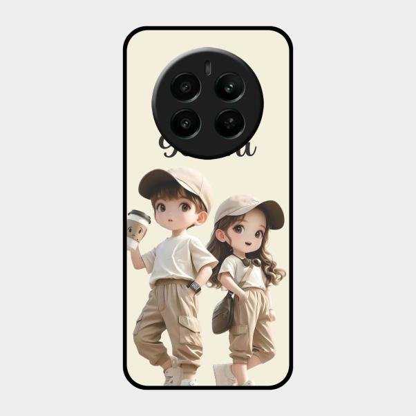 sweet harmony glossy metal case cover for Realme P1 5G