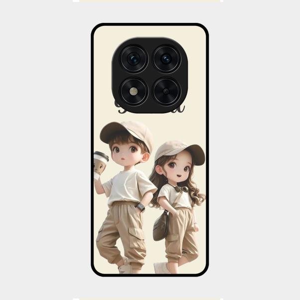 sweet harmony glossy metal case cover for Redmi Note 14 Pro 5G