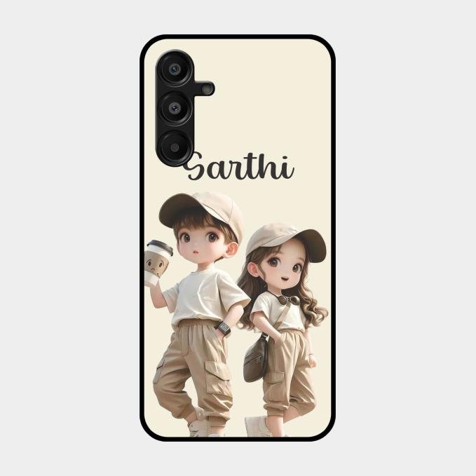 sweet harmony glossy metal case cover for Samsung Galaxy A16 5G