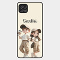 sweet harmony glossy metal case cover for Samsung Galaxy F42 5G