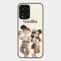sweet harmony glossy metal case cover for Samsung Galaxy M33 5G