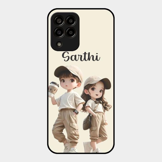 sweet harmony glossy metal case cover for Samsung Galaxy M33 5G