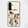 sweet harmony glossy metal case cover for Samsung Galaxy S25 FE 5G