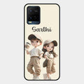 sweet harmony glossy metal case cover for Vivo T1X