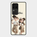 sweet harmony glossy metal case cover for Vivo V30 Pro 5G