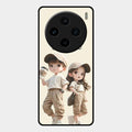 sweet harmony glossy metal case cover for Vivo X100 5G