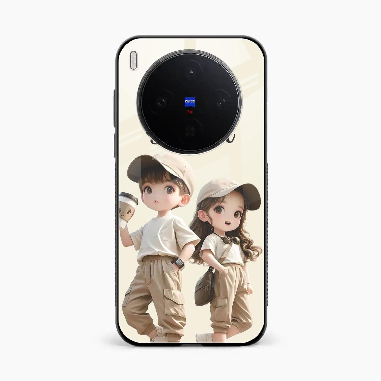 sweet harmony glossy metal case cover for Vivo X300 5G
