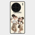 sweet harmony glossy metal case cover for Vivo X90 Pro 5G