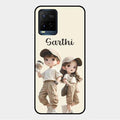 sweet harmony glossy metal case cover for Vivo Y21