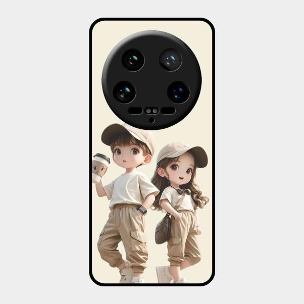 sweet harmony glossy metal case cover for Xiaomi 14 Ultra