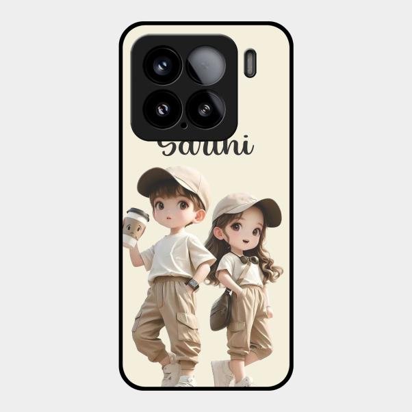 sweet harmony glossy metal case cover for Xiaomi 15 5G