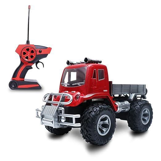 Rechargeable Remote Control Cargo Truck with 2.4GHz Frequency – Red - ShopOnCliQ