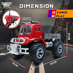 Rechargeable Remote Control Cargo Truck with 2.4GHz Frequency – Red - ShopOnCliQ