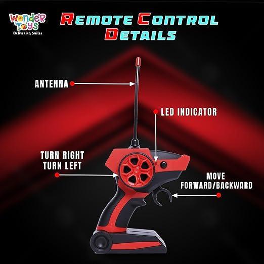 Rechargeable Remote Control Cargo Truck with 2.4GHz Frequency – Red - ShopOnCliQ
