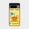 Take Care Glossy Metal Case Cover For Google Pixel 8 Pro 5G