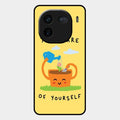 Take Care Glossy Metal Case Cover For Iqoo 12 5G