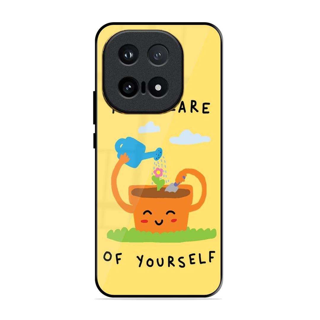 Take Care Glossy Metal Case Cover For iQOO 15 5G