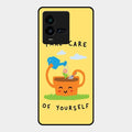 Take Care Glossy Metal Case Cover For Iqoo 9T 5G