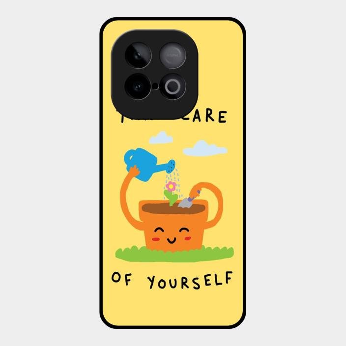 Take Care Glossy Metal Case Cover For Iqoo Neo 10 5G