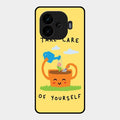 Take Care Glossy Metal Case Cover For Iqoo Neo 10R 5G