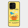 Take Care Glossy Metal Case Cover For Iqoo Z9X 5G