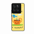 Take Care Glossy Metal Case Cover For Motorola Edge 60 Pro 5G