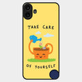 Take Care Glossy Metal Case Cover For Nothing Cmf Phone 1