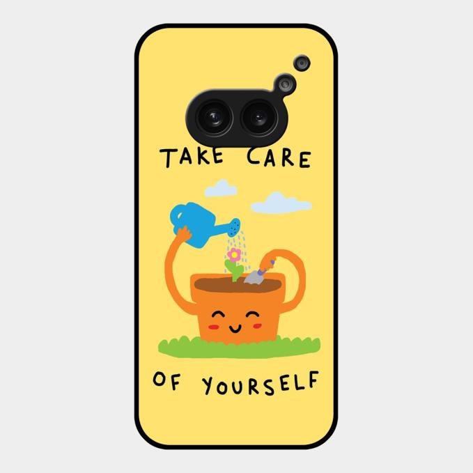 Take Care Glossy Metal Case Cover For Nothing Phone 2A 5G
