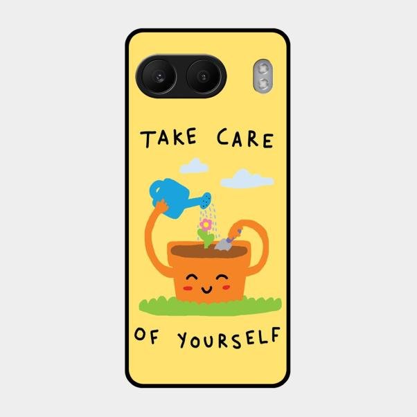 Take Care Glossy Metal Case Cover For Oneplus Nord 4 5G