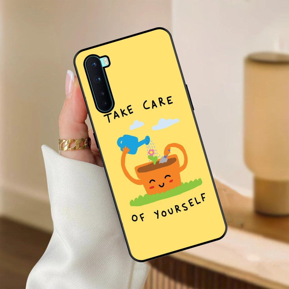Take Care Glossy Metal Case Cover For OnePlus