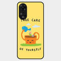 Take Care Glossy Metal Case Cover For Oppo A78 5G