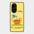 Take Care Glossy Metal Case Cover For Oppo Reno 10 5G