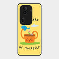 Take Care Glossy Metal Case Cover For Oppo Reno 11 Pro 5G