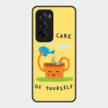 Take Care Glossy Metal Case Cover For Oppo Reno 12 5G