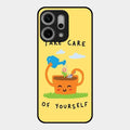 Take Care Glossy Metal Case Cover For Oppo Reno 14 Pro 5G